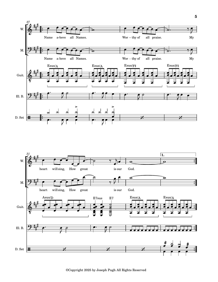 How Great Is Our God How Great Is Our God 2-Part scores gallery preview page 5