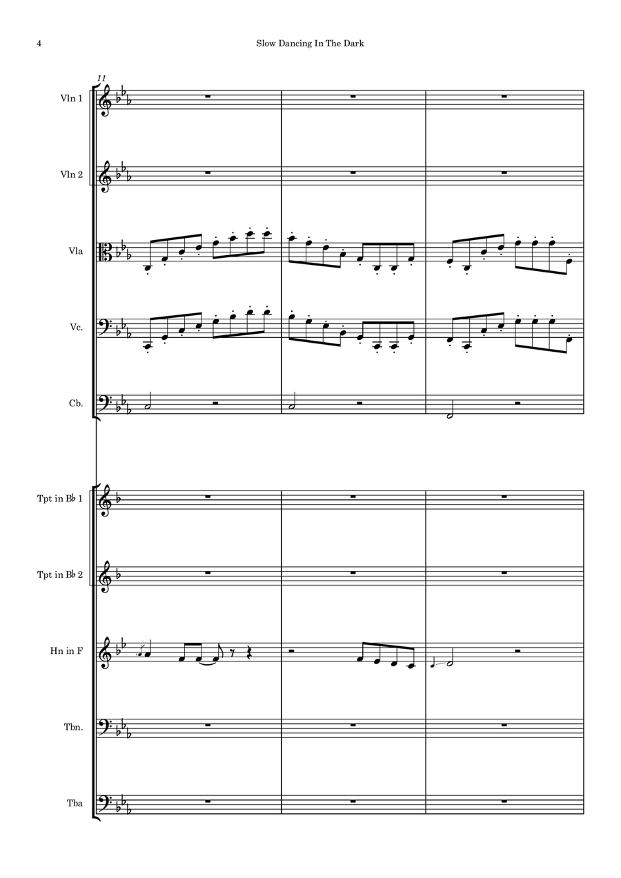 Slow Dancing In The Dark Slow Dancing In The Dark Large Ensemble scores gallery preview page 4