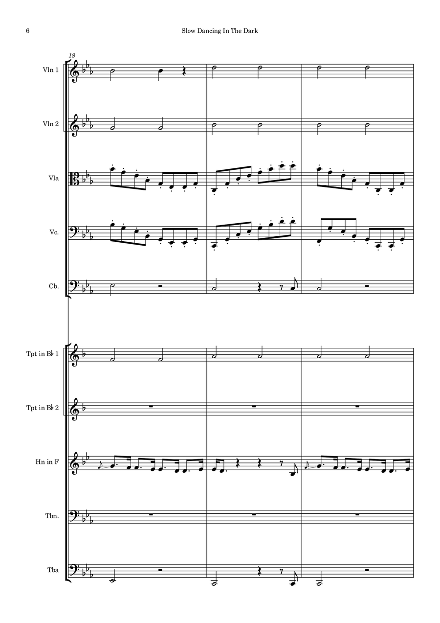 Slow Dancing In The Dark Slow Dancing In The Dark Large Ensemble scores gallery preview page 6