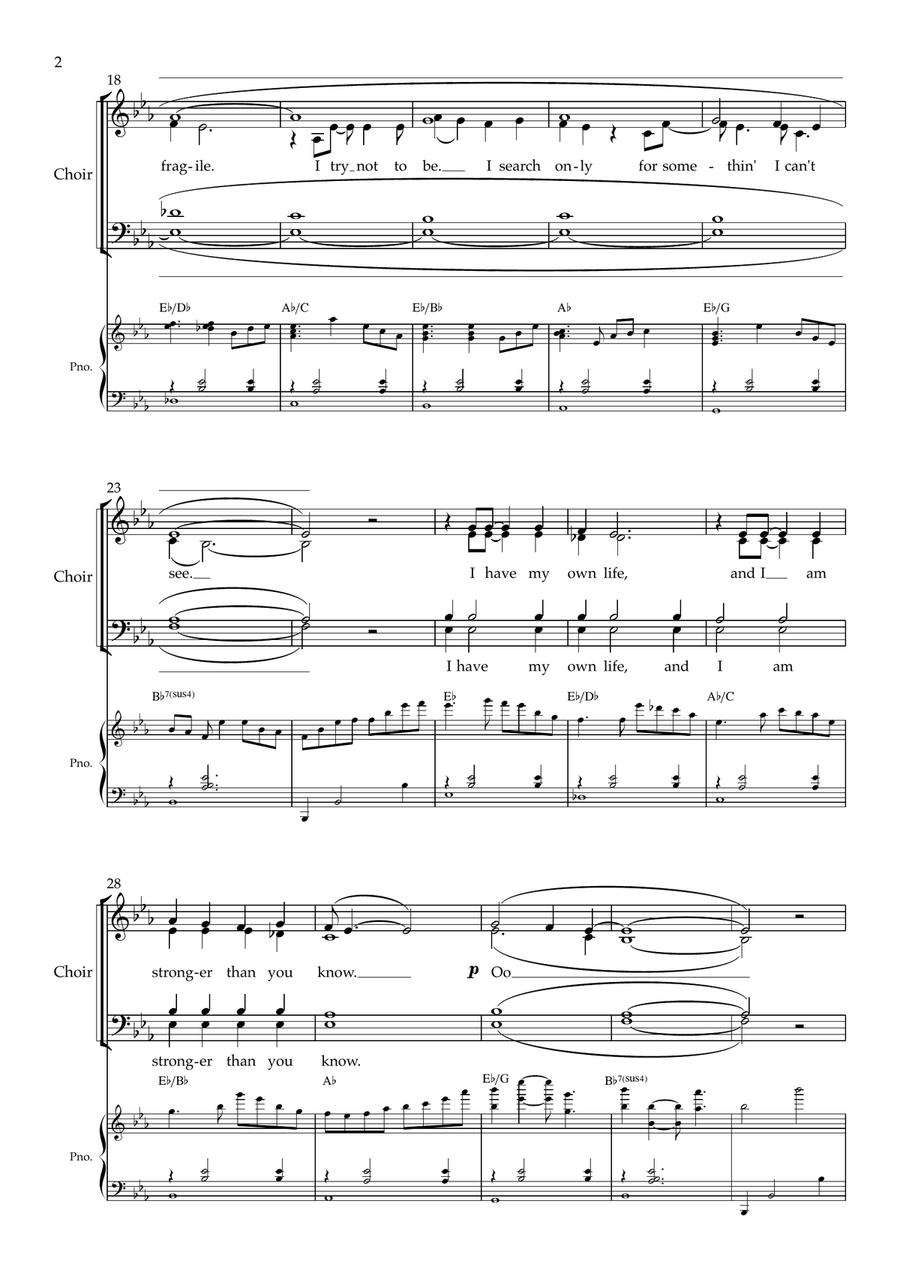 Leather And Lace 4-Part scores gallery preview page 2