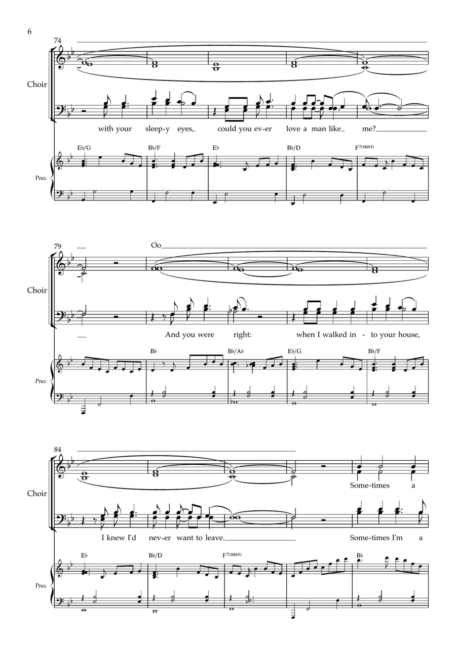 Leather And Lace 4-Part scores gallery preview page 6