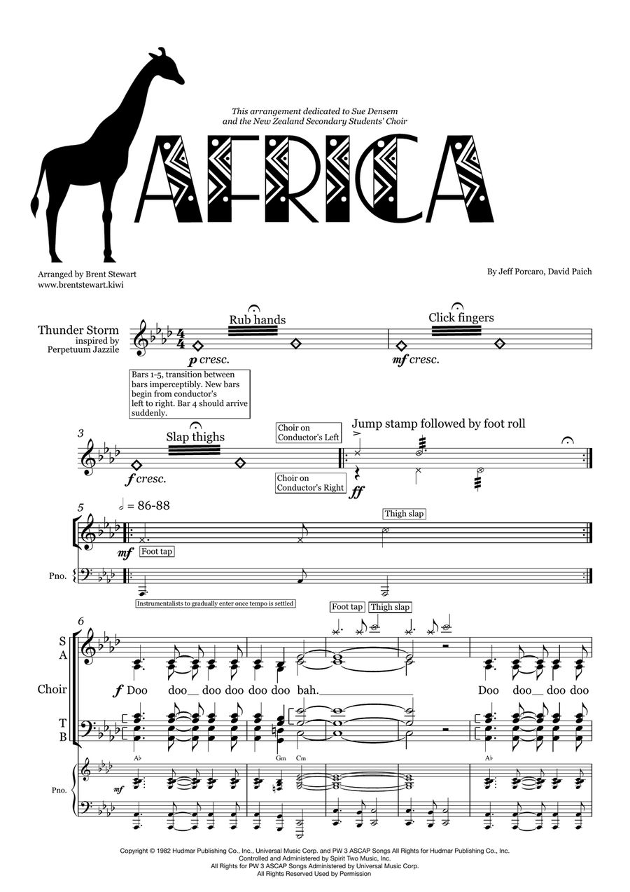 Africa Divisi scores gallery preview page 1