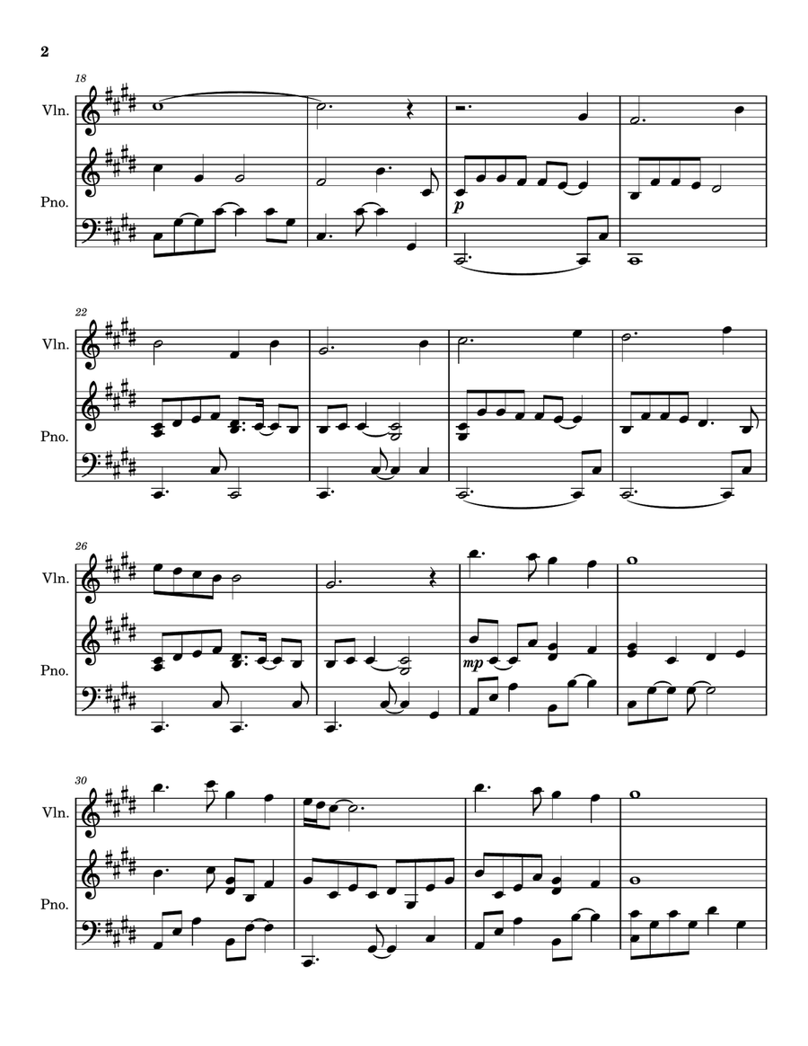 Forty Days (From Ashes We Came) - Violin Solo for Lent and Ash Wednesday Violin Solo scores gallery preview page 3