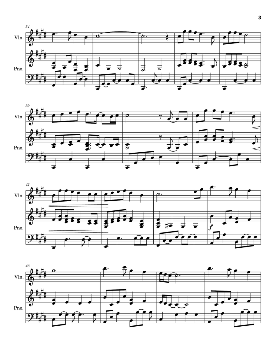 Forty Days (From Ashes We Came) - Violin Solo for Lent and Ash Wednesday Violin Solo scores gallery preview page 4