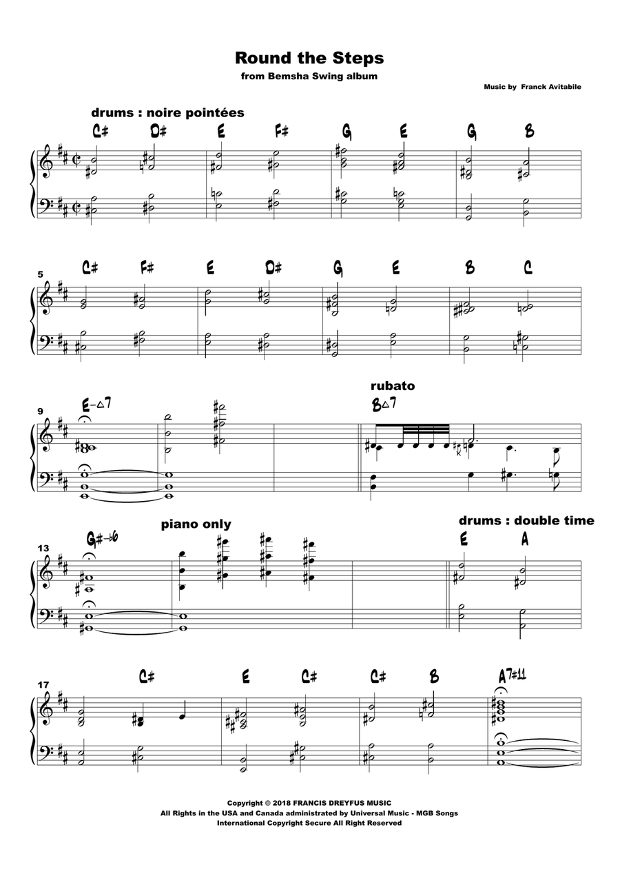 Round The Steps Round The Steps Piano Method scores gallery preview page 1