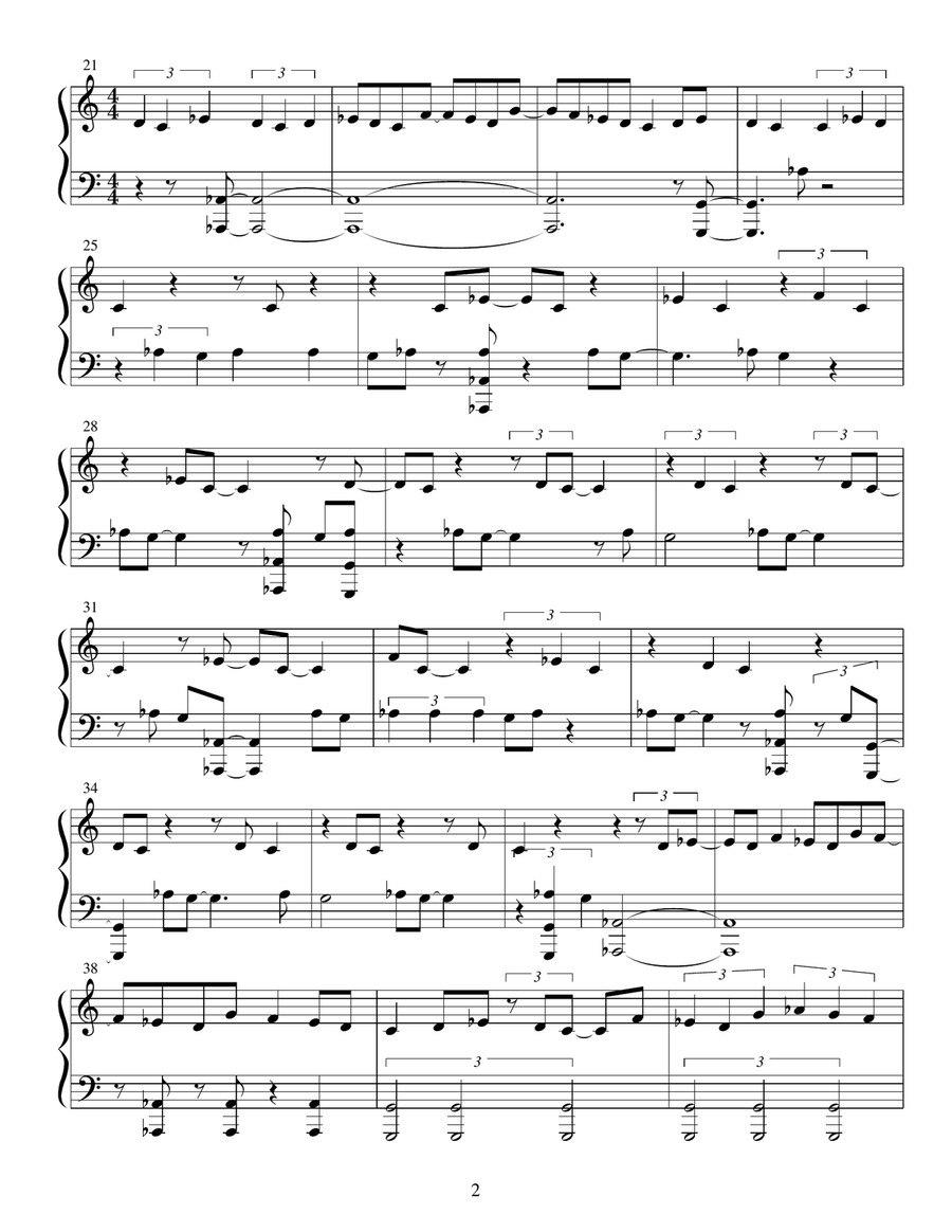 In Tempus Pro Amore In Tempus Pro Amore Piano Solo scores gallery preview page 2