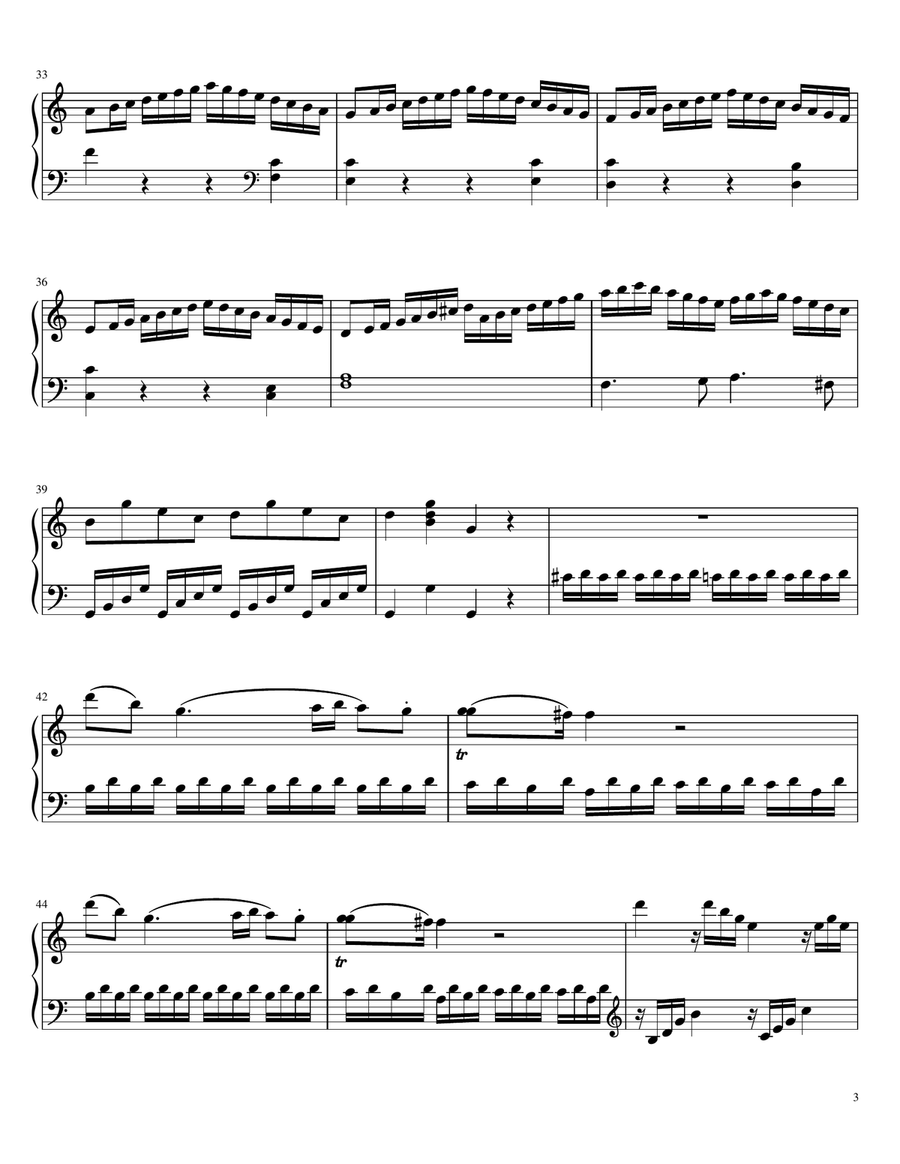 Sonata No. 16 Sonata No. 16 Chamber Music scores gallery preview page 3