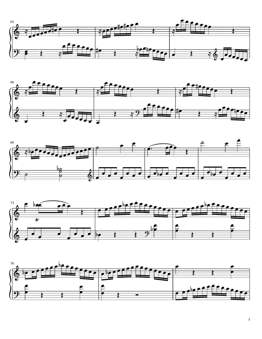 Sonata No. 16 Sonata No. 16 Chamber Music scores gallery preview page 5