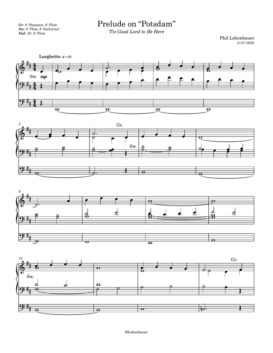 Prelude on 