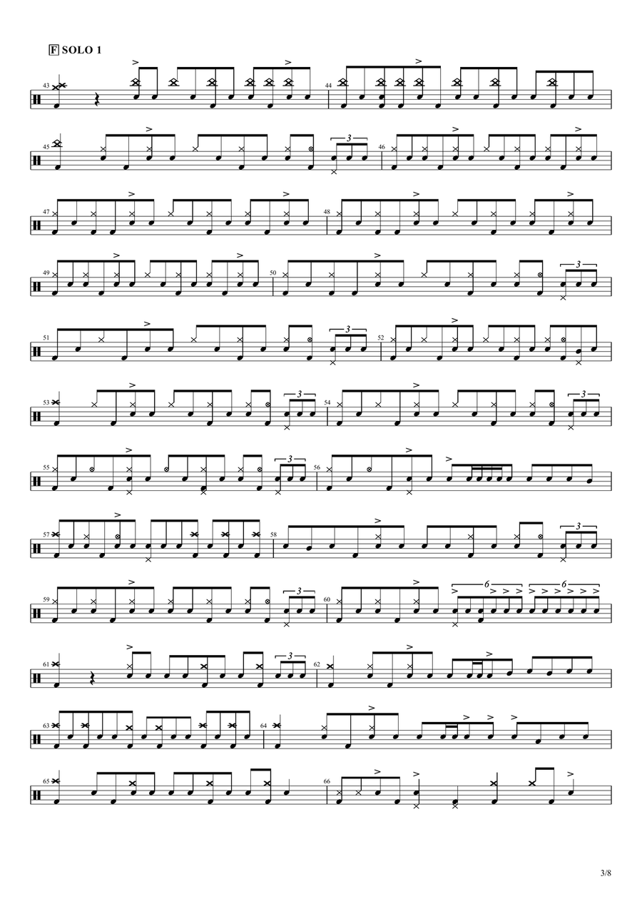 Spectrum Drum Set scores gallery preview page 3