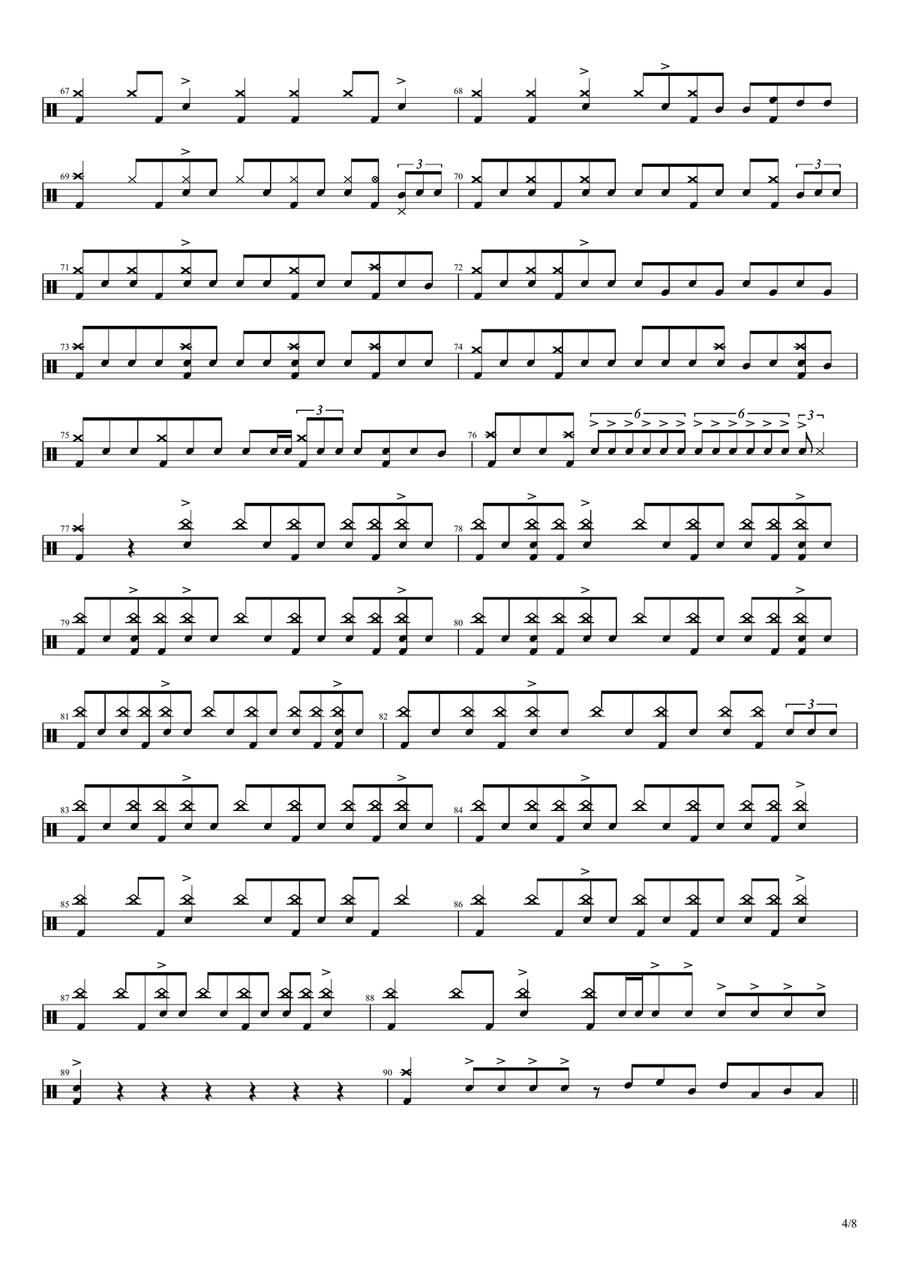 Spectrum Drum Set scores gallery preview page 4