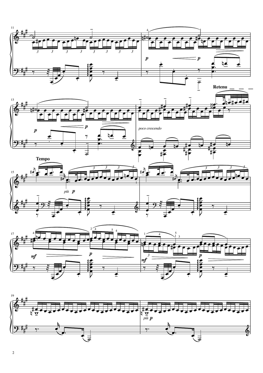 Claude Debussy - L'Isle joyeuse L.106 - for Piano Solo With Fingered Original Piano Solo scores gallery preview page 2