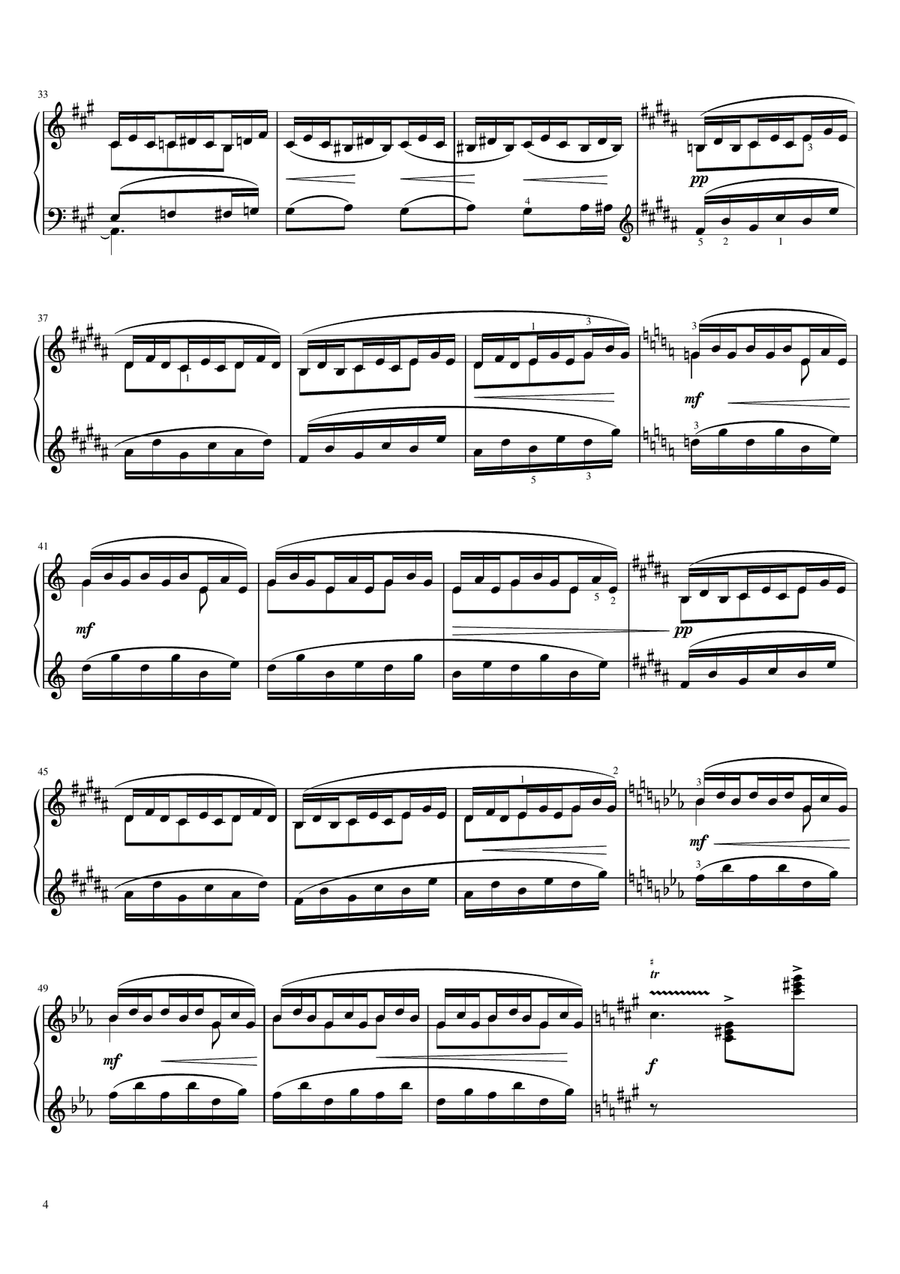 Claude Debussy - L'Isle joyeuse L.106 - for Piano Solo With Fingered Original Piano Solo scores gallery preview page 4
