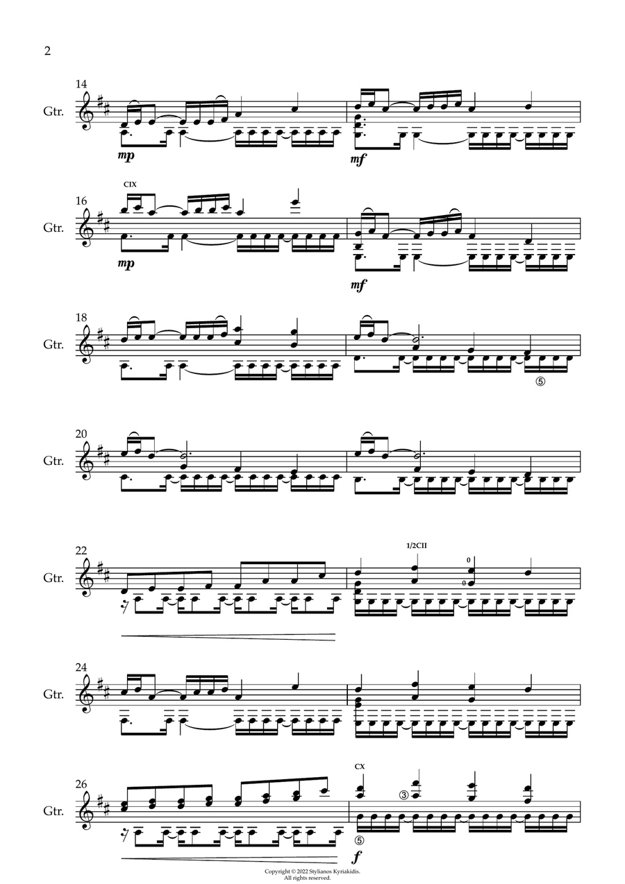I'll Split Mine With You Acoustic Guitar scores gallery preview page 2