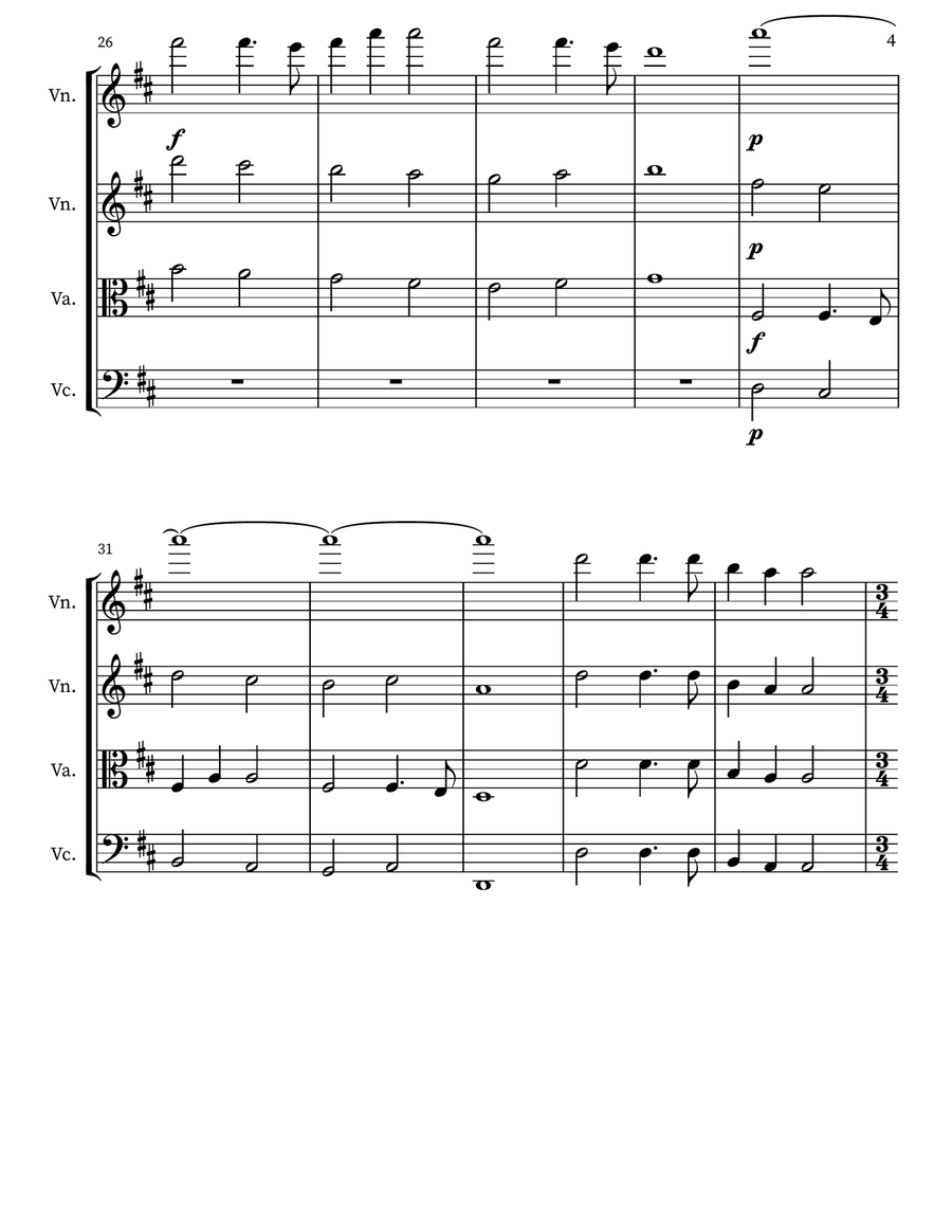 There is a Happy Land There is a Happy Land String Quartet scores gallery preview page 4