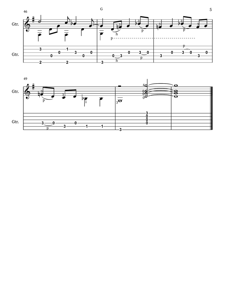 Man Of Constant Sorrow Acoustic Guitar scores gallery preview page 5