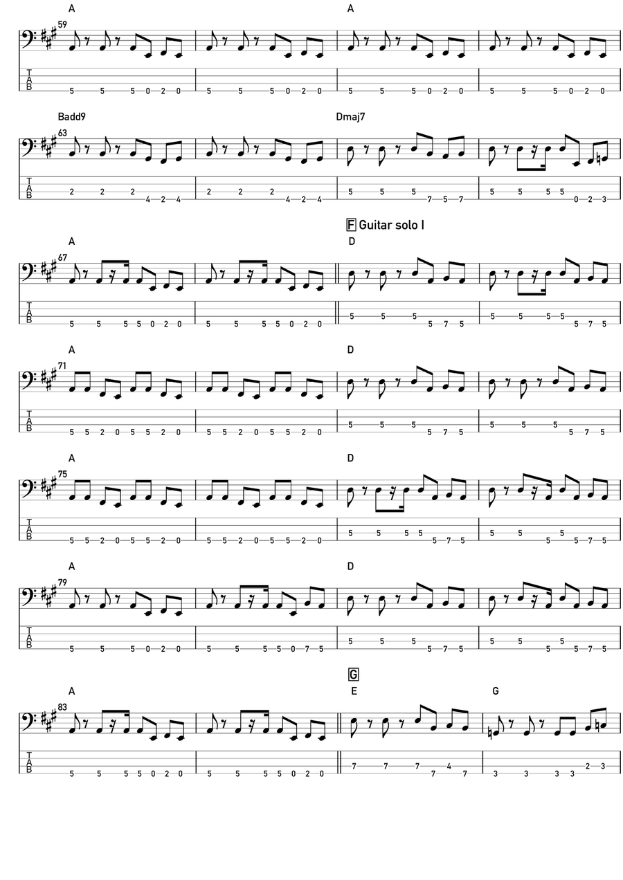 A Kind Of Magic Acoustic Guitar scores gallery preview page 3