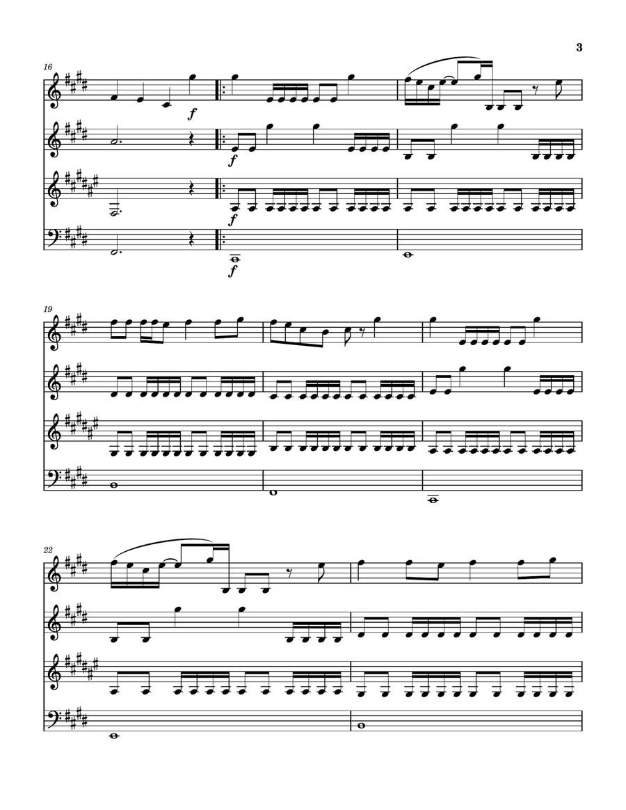 No Fear No Fear Woodwind Quartet scores gallery preview page 4