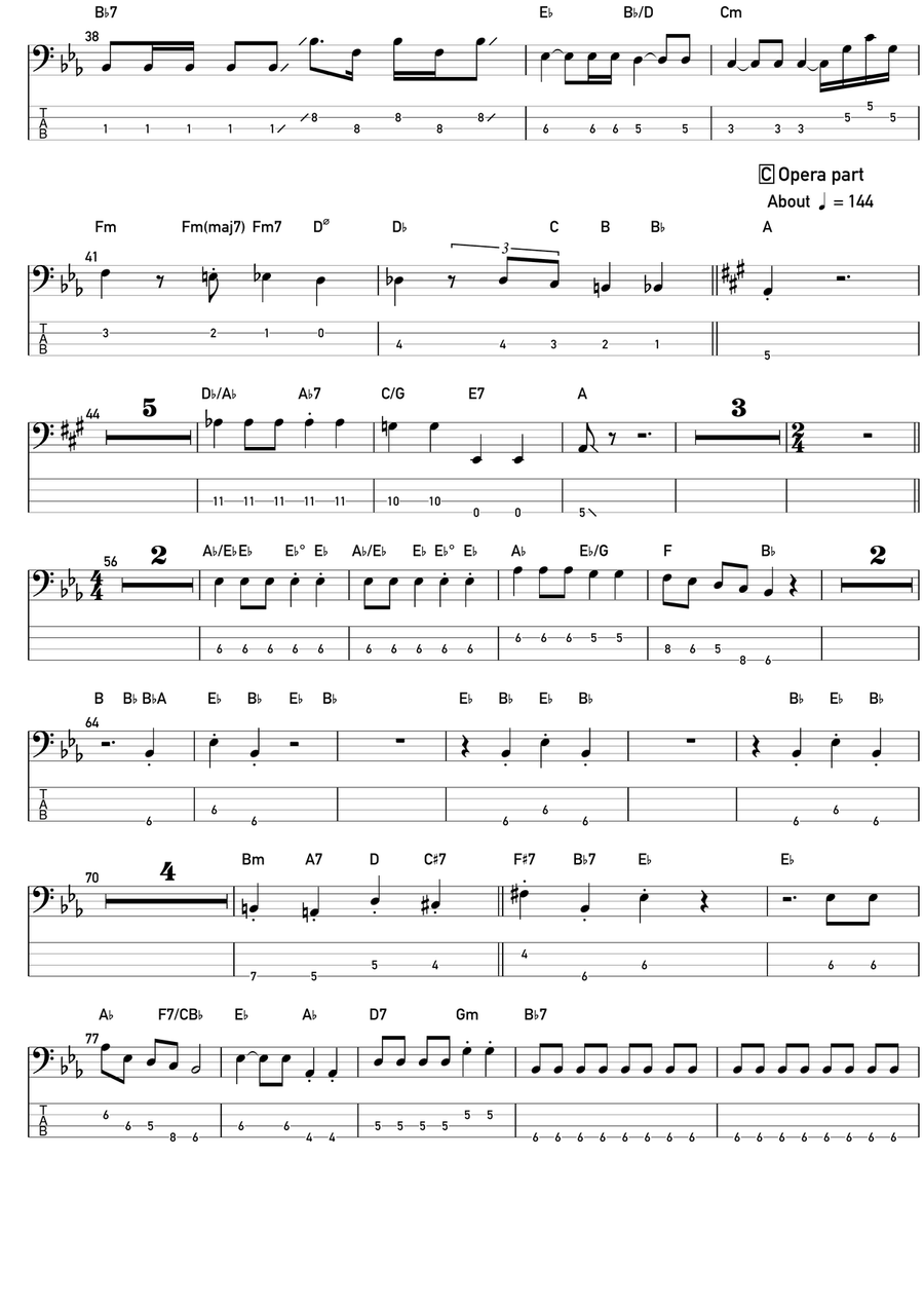 Bohemian Rhapsody Acoustic Guitar scores gallery preview page 2