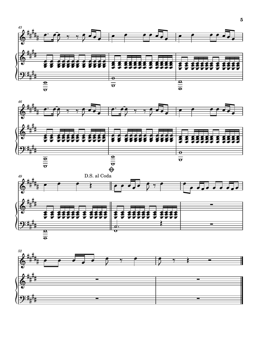 No Fear Piano scores gallery preview page 6