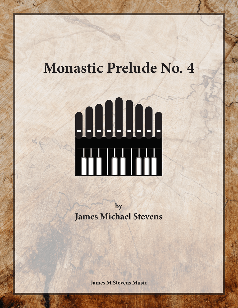 Monastic Prelude No. 4 - Organ Solo Organ Solo scores gallery preview page 1
