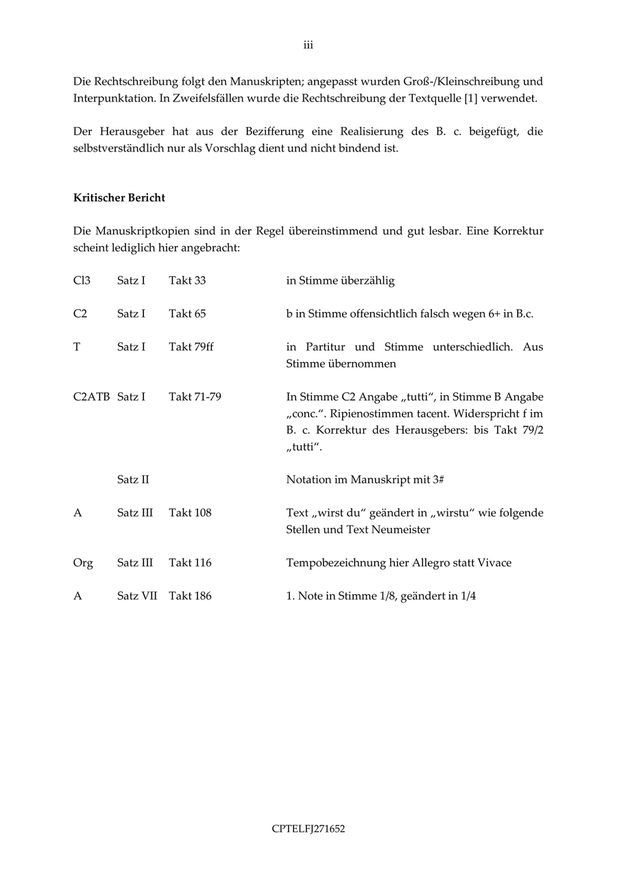 Willkommen Segen-volles Fest TVWV 1:1652 Large Ensemble scores gallery preview page 5