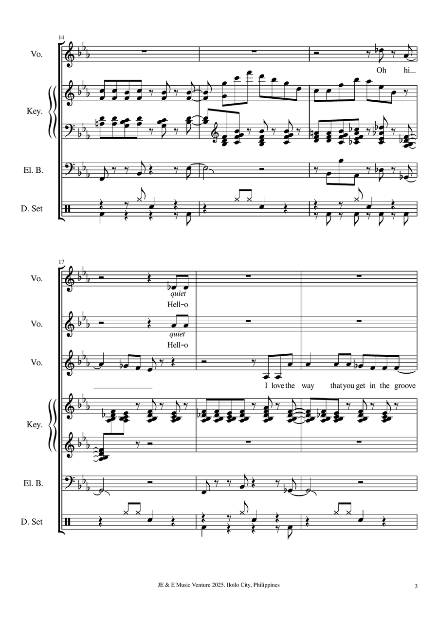 All I Need All I Need A Cappella scores gallery preview page 3