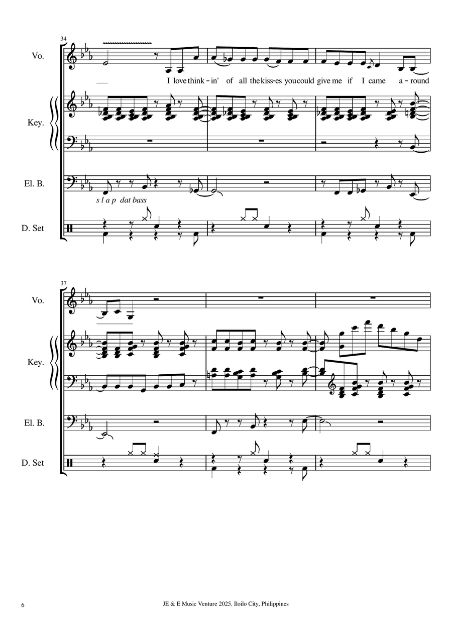 All I Need All I Need A Cappella scores gallery preview page 6
