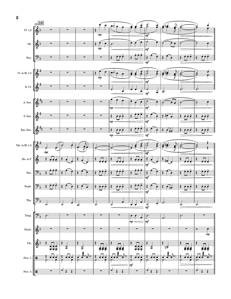 Herb to the Heart Concert Band scores gallery preview page 5