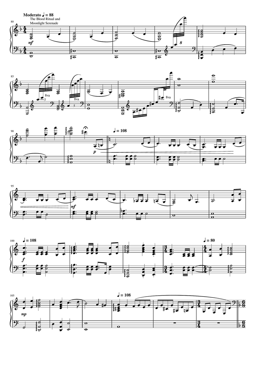 Hans Zimmer - Pirates Of The Caribbean (Medley) Piano Solo scores gallery preview page 4