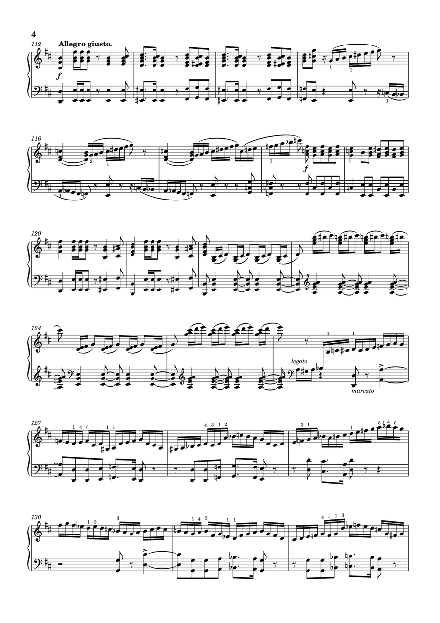 Tchaikovsky - Romeo and Juliet (Fantasy-Overture) for piano solo Piano Solo scores gallery preview page 5