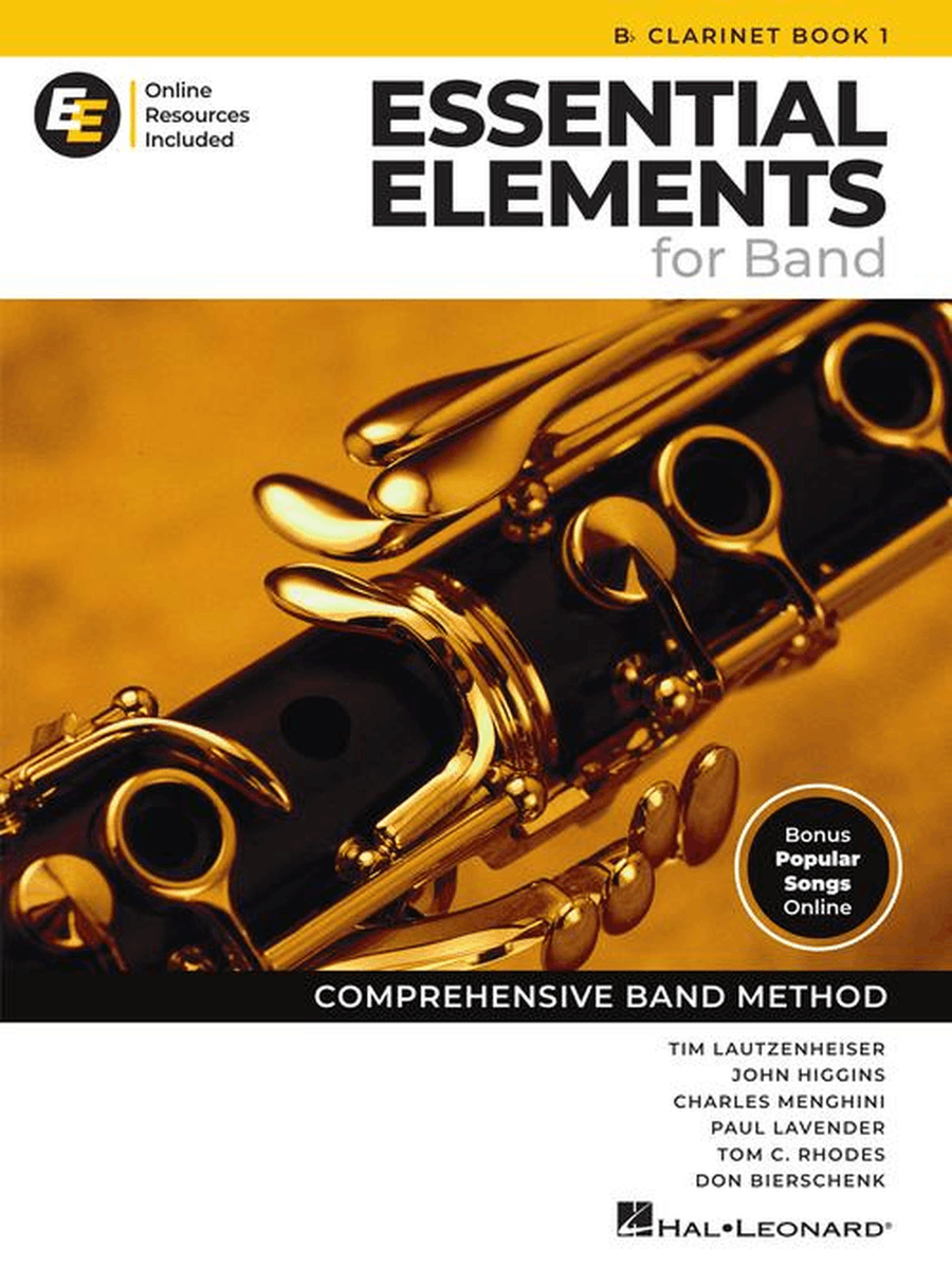 Essential Elements for Band – Bb Clarinet Book 1 with Online Resources Concert Band Methods scores gallery preview page 2