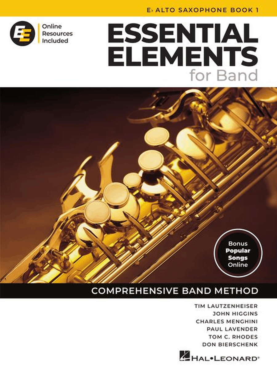 Essential Elements for Band – Eb Alto Sax Book 1 with Online Resources Concert Band Methods scores gallery preview page 2