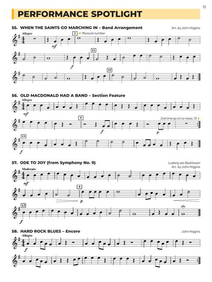 Essential Elements for Band – Eb Alto Sax Book 1 with Online Resources Concert Band Methods scores gallery preview page 5