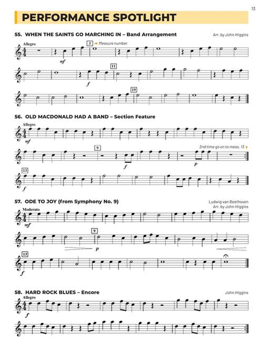 Essential Elements for Band – Bb Tenor Sax Book 1 with Online Resources Concert Band Methods scores gallery preview page 5