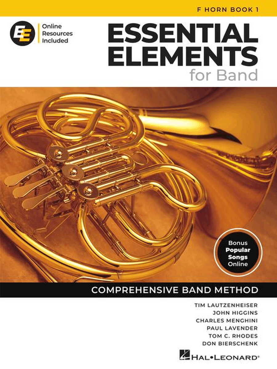Essential Elements for Band – F Horn Book 1 with Online Resources Concert Band Methods scores gallery preview page 2