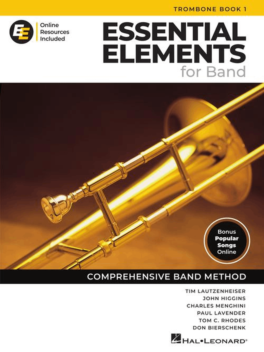 Essential Elements for Band – Trombone Book 1 with Online Resources Concert Band Methods scores gallery preview page 2