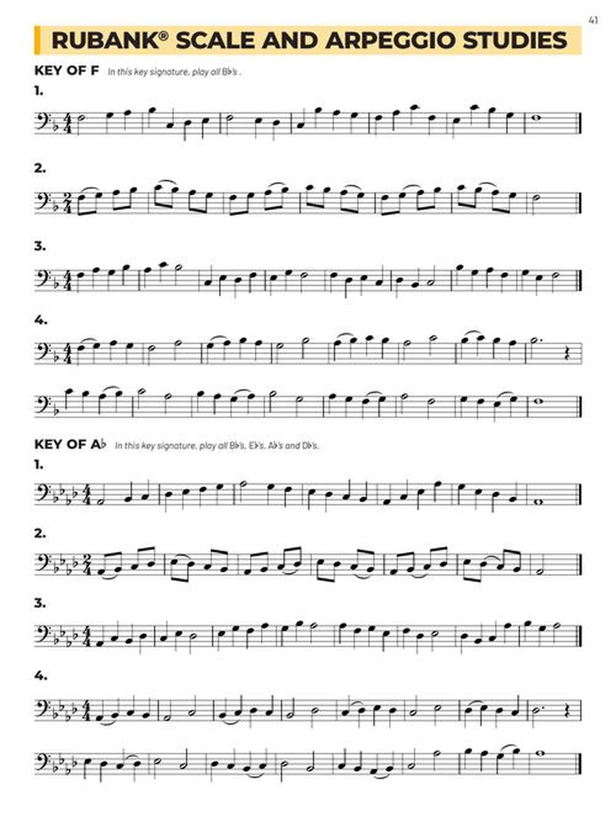 Essential Elements for Band – Trombone Book 1 with Online Resources Concert Band Methods scores gallery preview page 6