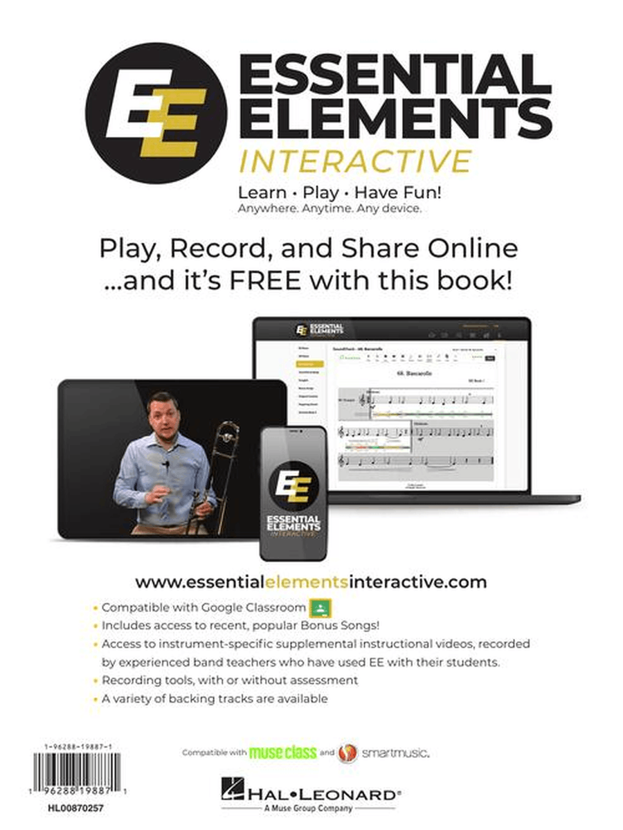 Essential Elements for Band – Tuba Book 1 with Online Resources Concert Band Methods scores gallery preview page 8