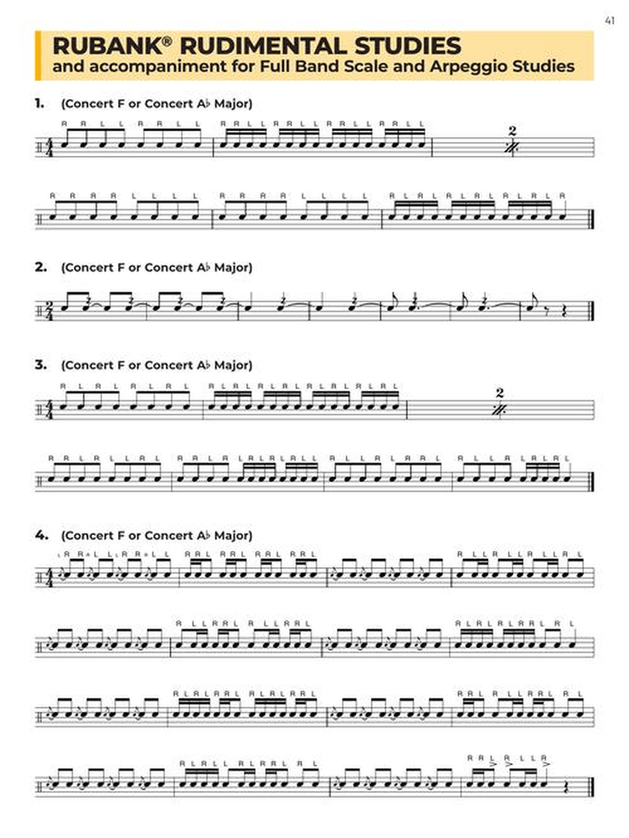 Essential Elements for Band – Percussion/Keyboard Percussion Book 1 Online Resources Concert Band Methods scores gallery preview page 7