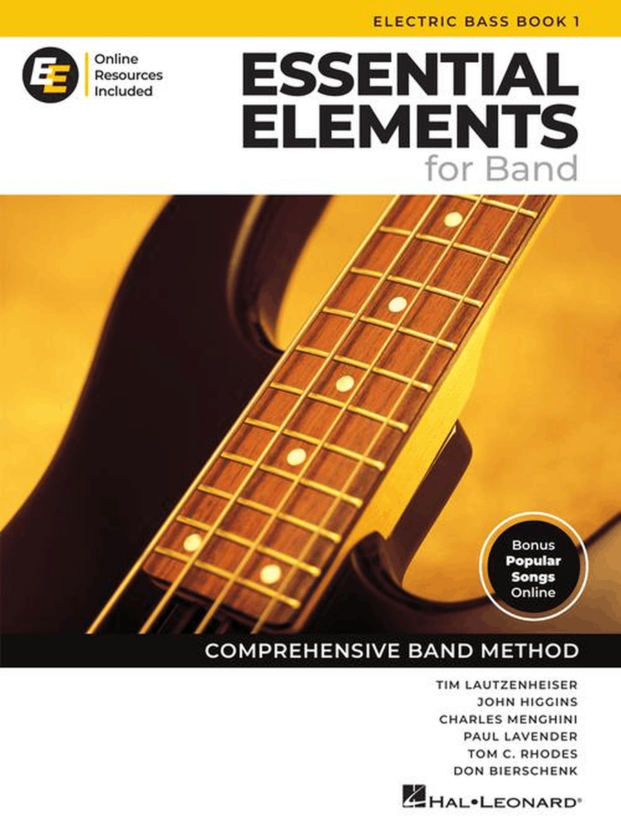 Essential Elements for Band – Electric Bass Book 1 with Online Resources Concert Band Methods scores gallery preview page 2