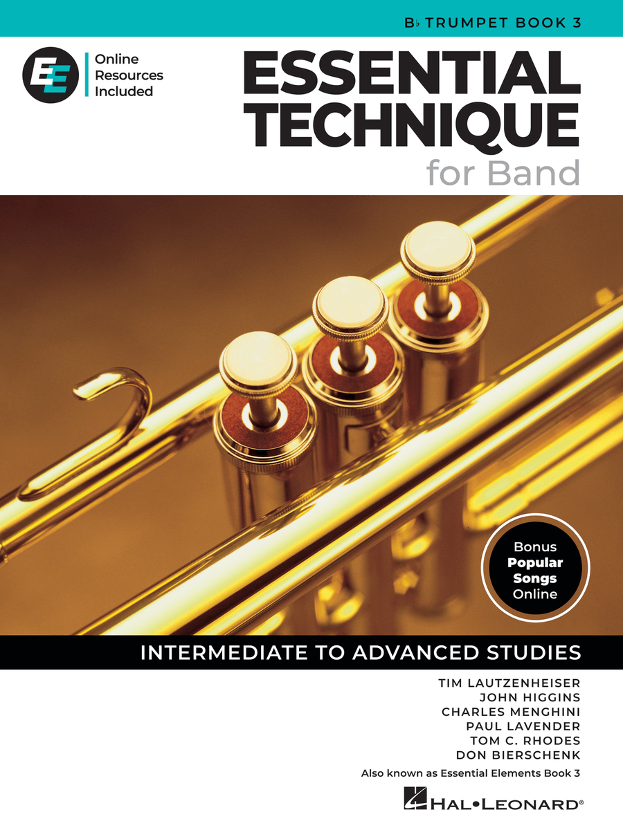 Essential Technique for Band – Bb Trumpet Book 3 with Online Resources Concert Band Methods scores gallery preview page 1