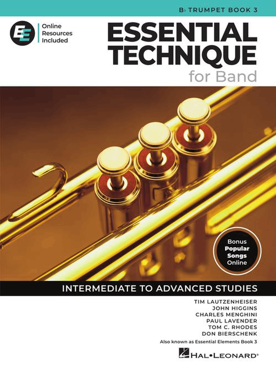Essential Technique for Band – Bb Trumpet Book 3 with Online Resources Concert Band Methods scores gallery preview page 2