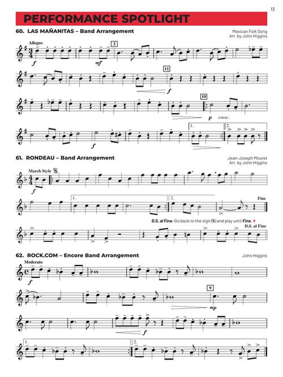 Essential Elements for Band – Bb Tenor Sax Book 2 with EEi Concert Band Methods scores gallery preview page 5
