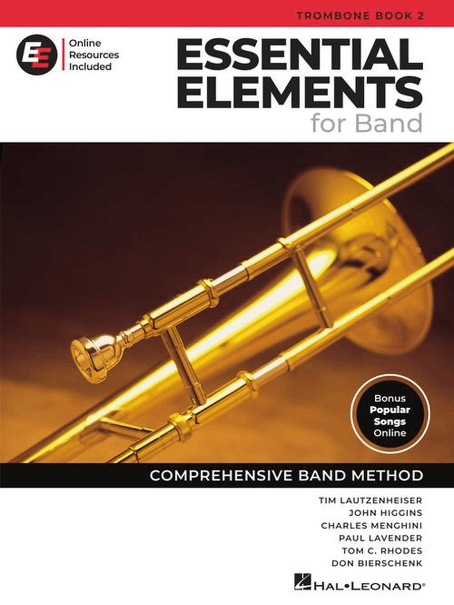 Essential Elements for Band – Trombone Book 2 with EEi Concert Band Methods scores gallery preview page 2