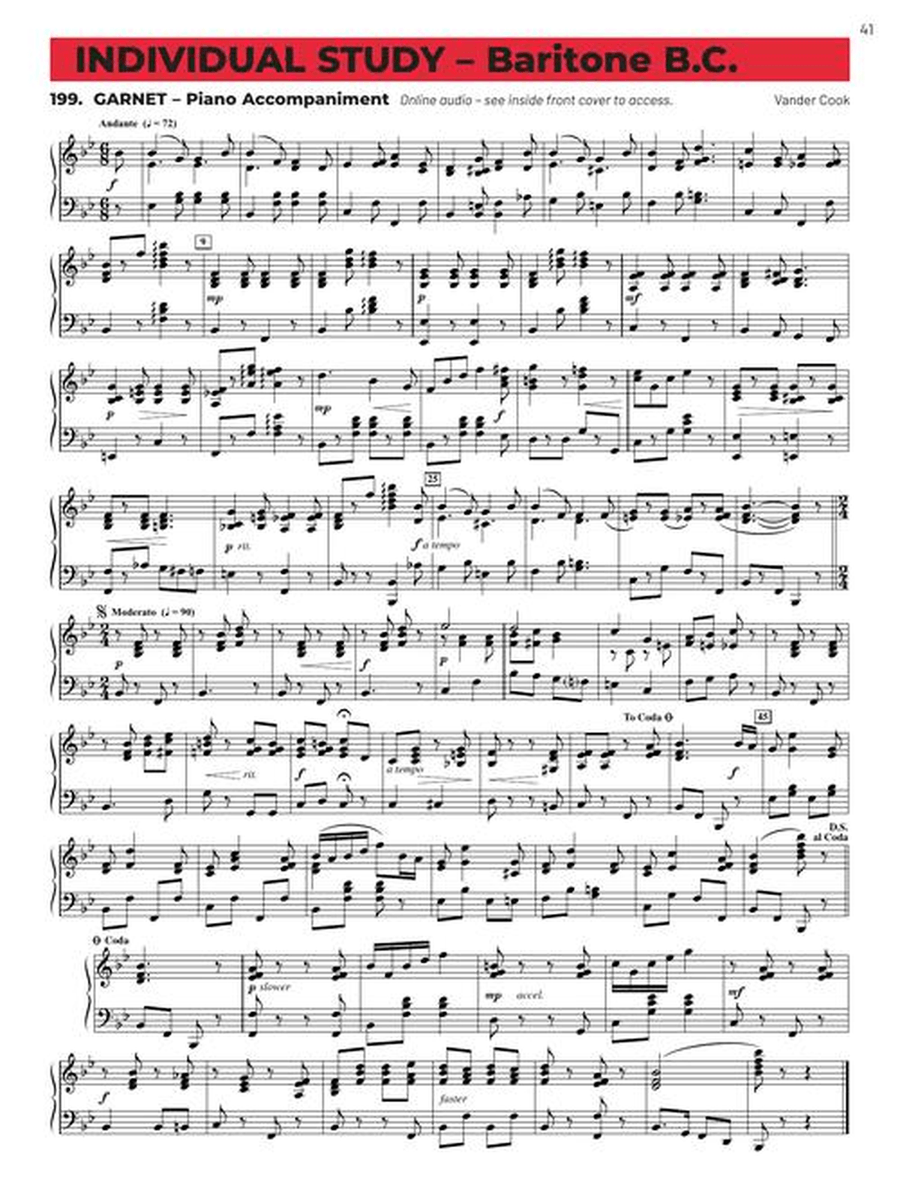 Essential Elements for Band – Baritone B.C. Book 2 with EEi Concert Band Methods scores gallery preview page 6