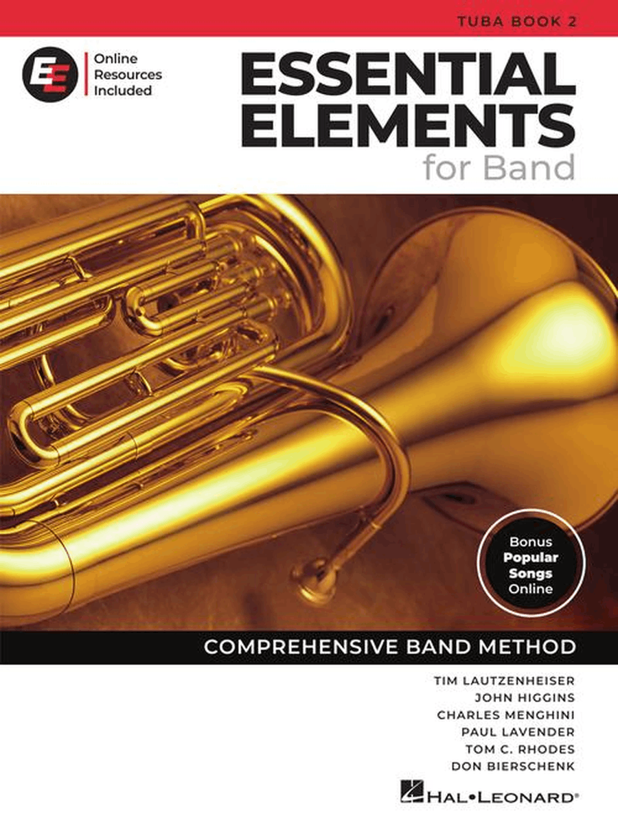 Essential Elements for Band – Tuba Book 2 with EEi Concert Band Methods scores gallery preview page 2