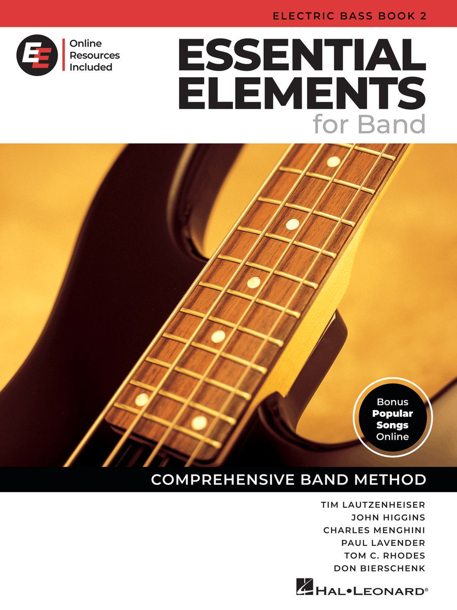 Essential Elements for Band – Electric Bass Book 2 with EEi Concert Band Methods scores gallery preview page 1