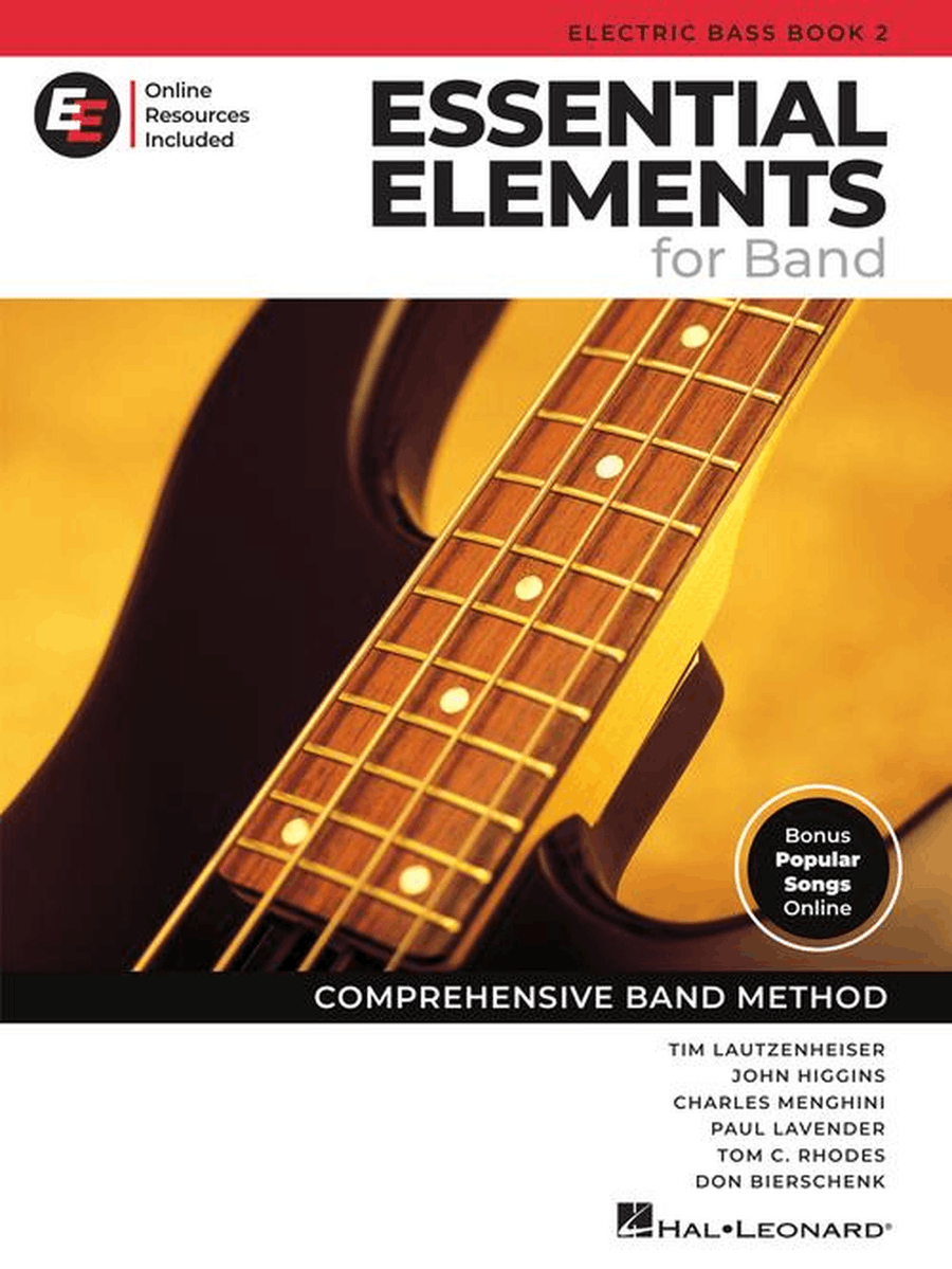 Essential Elements for Band – Electric Bass Book 2 with EEi Concert Band Methods scores gallery preview page 2