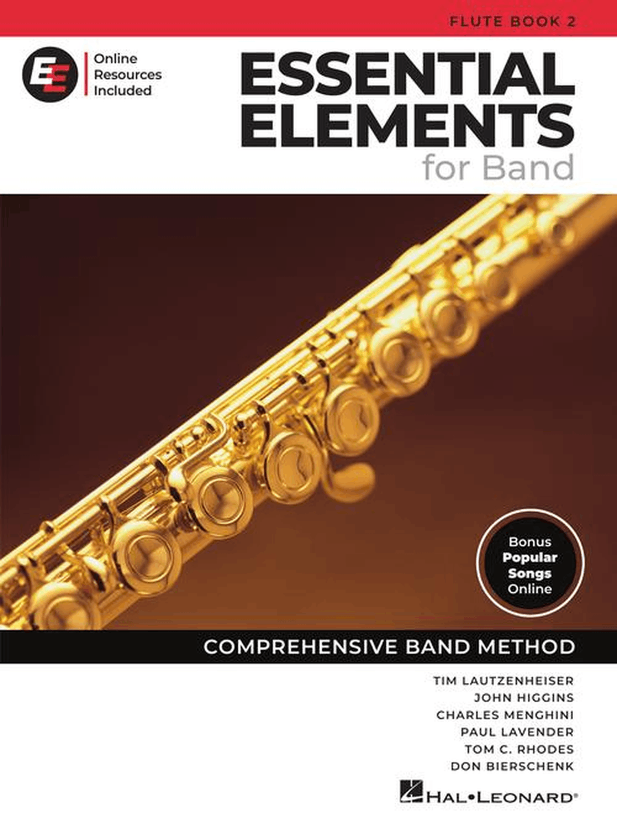 Essential Elements for Band – Flute Book 2 with EEi Concert Band Methods scores gallery preview page 2